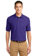 Port Authority Tall Silk Touch Polo. TLK500-Polos/knits-Purple-4XLT-JadeMoghul Inc.