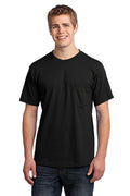 Port & Company - All-American Pocket Tee. USA100P-T-shirts-Black-4XL-JadeMoghul Inc.