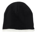 Port & Company - Beanie Cap. CP91-Caps-Black/Natural-OSFA-JadeMoghul Inc.