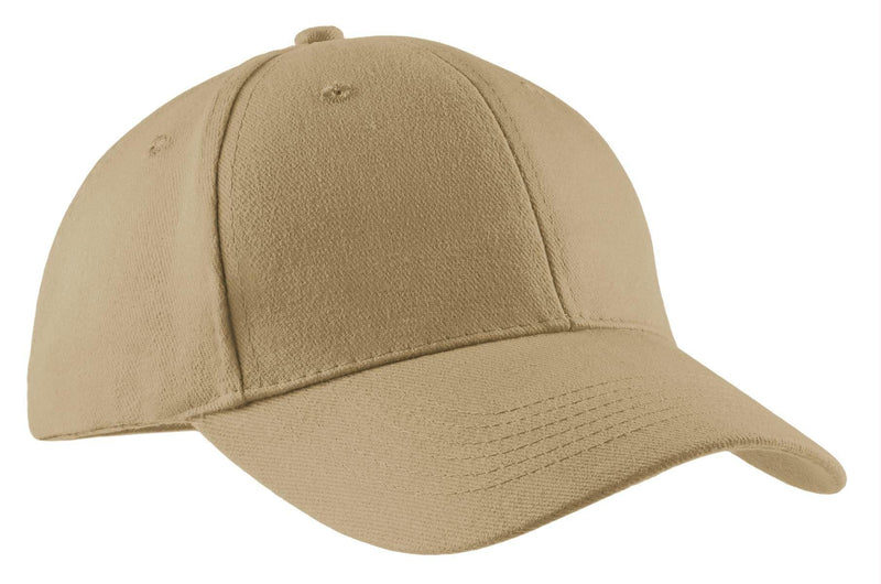 Port & Company - Brushed Twill Cap. CP82-Caps-Khaki-OSFA-JadeMoghul Inc.