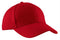 Port & Company - Brushed Twill Cap. CP82-Caps-Red-OSFA-JadeMoghul Inc.