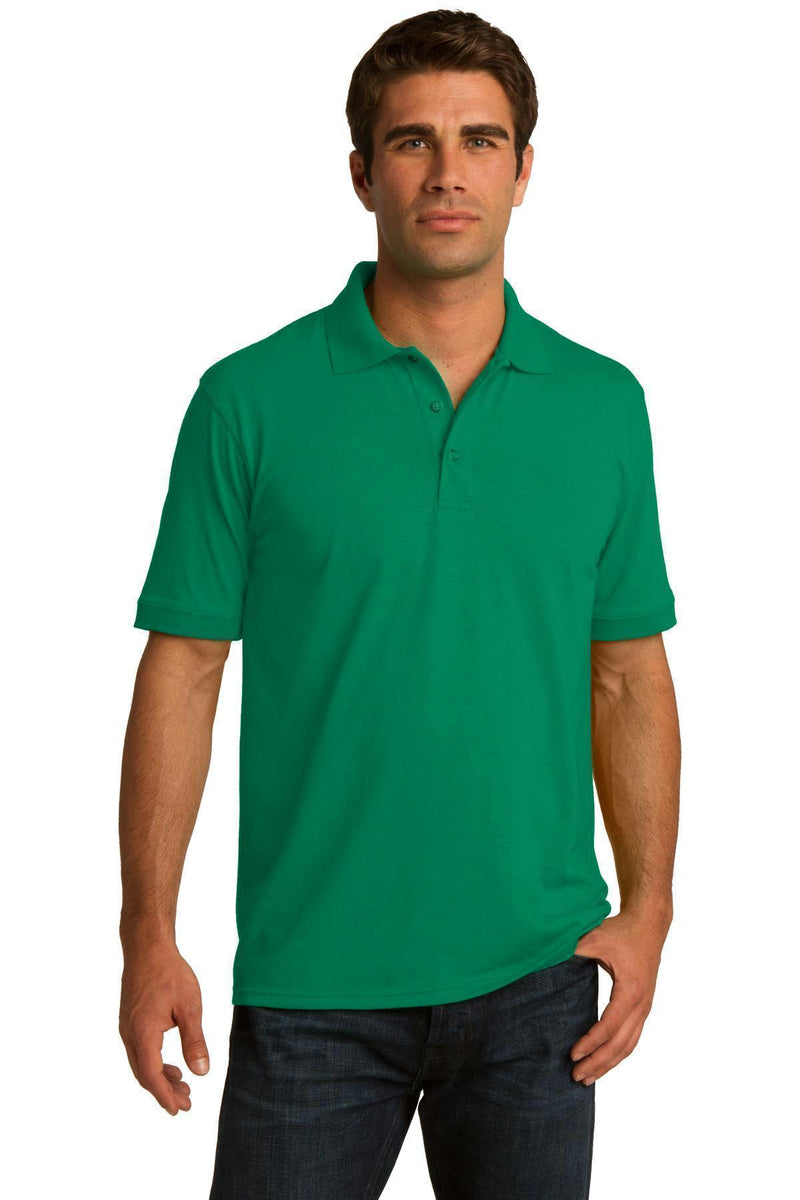 Port & Company Core Blend Jersey Knit Polo. KP55-Polos/knits-Dark Green-6XL-JadeMoghul Inc.