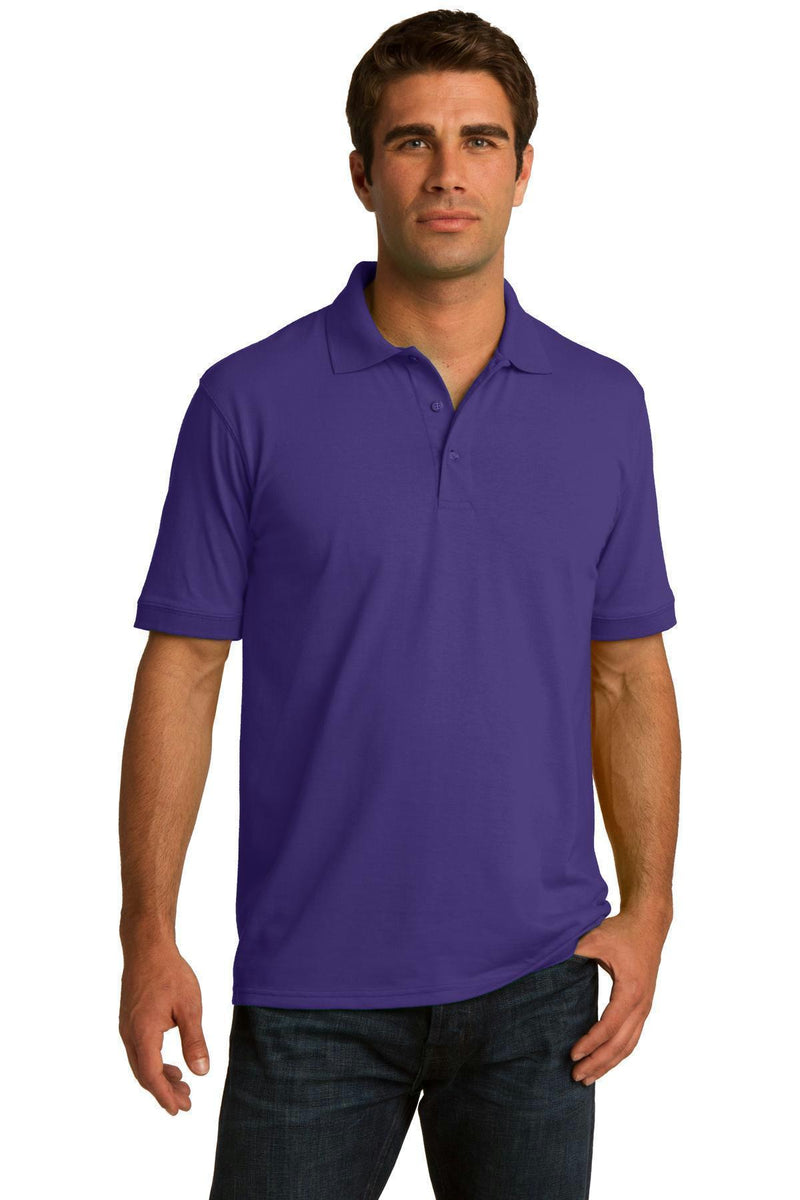 Port & Company Core Blend Jersey Knit Polo. KP55-Polos/knits-Purple-6XL-JadeMoghul Inc.