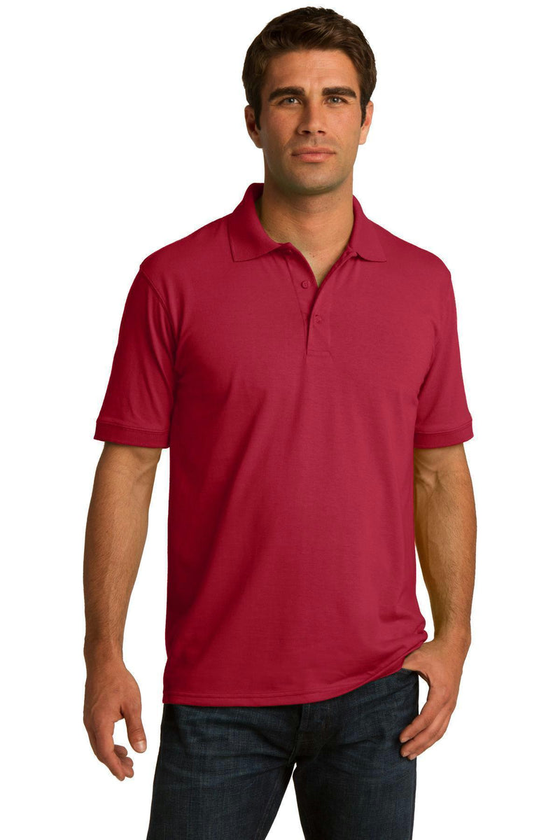 Port & Company Core Blend Jersey Knit Polo. KP55-Polos/knits-Red-6XL-JadeMoghul Inc.