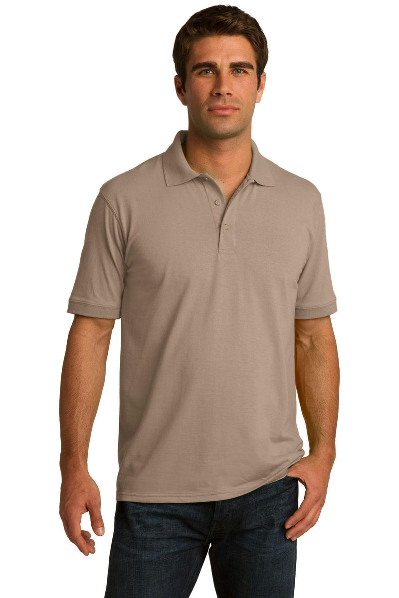 Port & Company Core Blend Jersey Knit Polo. KP55-Polos/knits-Sand-6XL-JadeMoghul Inc.