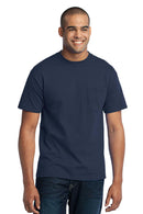 Port & Company - Core Blend Pocket Tee. PC55P-T-shirts-Purple-4XL-JadeMoghul Inc.