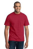 Port & Company - Core Blend Pocket Tee. PC55P-T-shirts-Purple-4XL-JadeMoghul Inc.