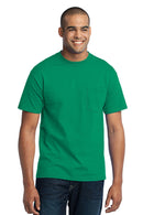 Port & Company - Core Blend Pocket Tee. PC55P-T-shirts-Purple-4XL-JadeMoghul Inc.