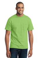 Port & Company - Core Blend Pocket Tee. PC55P-T-shirts-Purple-4XL-JadeMoghul Inc.