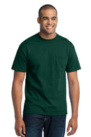 Port & Company - Core Blend Pocket Tee. PC55P-T-shirts-Purple-4XL-JadeMoghul Inc.