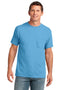 Port & Company Core Cotton Pocket Tee. PC54P-T-shirts-Yellow-4XL-JadeMoghul Inc.