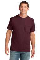 Port & Company Core Cotton Pocket Tee. PC54P-T-shirts-Yellow-4XL-JadeMoghul Inc.