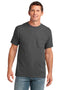 Port & Company Core Cotton Pocket Tee. PC54P-T-shirts-Yellow-4XL-JadeMoghul Inc.