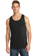 Port & Company Core Cotton Tank Top. PC54TT-T-shirts-Jet Black-4XL-JadeMoghul Inc.