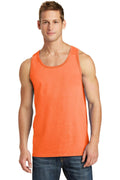 Port & Company Core Cotton Tank Top. PC54TT-T-shirts-Neon Orange-4XL-JadeMoghul Inc.