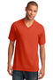 Port & Company Core Cotton V-Neck Tee. PC54V-T-shirts-Orange-4XL-JadeMoghul Inc.