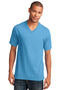 Port & Company Core Cotton V-Neck Tee. PC54V-T-shirts-White-4XL-JadeMoghul Inc.