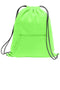 Port & Company Core Fleece Sweatshirt Cinch Pack. BG614-Bags-Neon Green-OSFA-JadeMoghul Inc.