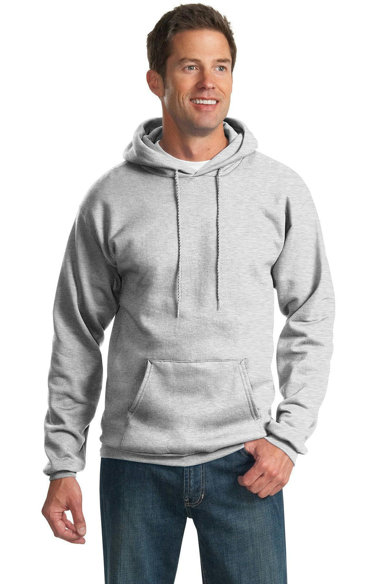 Port & Company - Essential Fleece Pullover Hooded Sweatshirt. PC90H-Sweatshirts/fleece-Ash-2XL-JadeMoghul Inc.