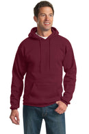 Port & Company - Essential Fleece Pullover Hooded Sweatshirt. PC90H-Sweatshirts/fleece-Cardinal-4XL-JadeMoghul Inc.