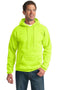 Port & Company - Essential Fleece Pullover Hooded Sweatshirt. PC90H-Sweatshirts/fleece-Safety Green-4XL-JadeMoghul Inc.