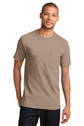 Port & Company - Essential Pocket Tee. PC61P-T-shirts-Sand-4XL-JadeMoghul Inc.