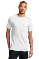 Port & Company - Essential Pocket Tee. PC61P-T-shirts-White-2XL-JadeMoghul Inc.