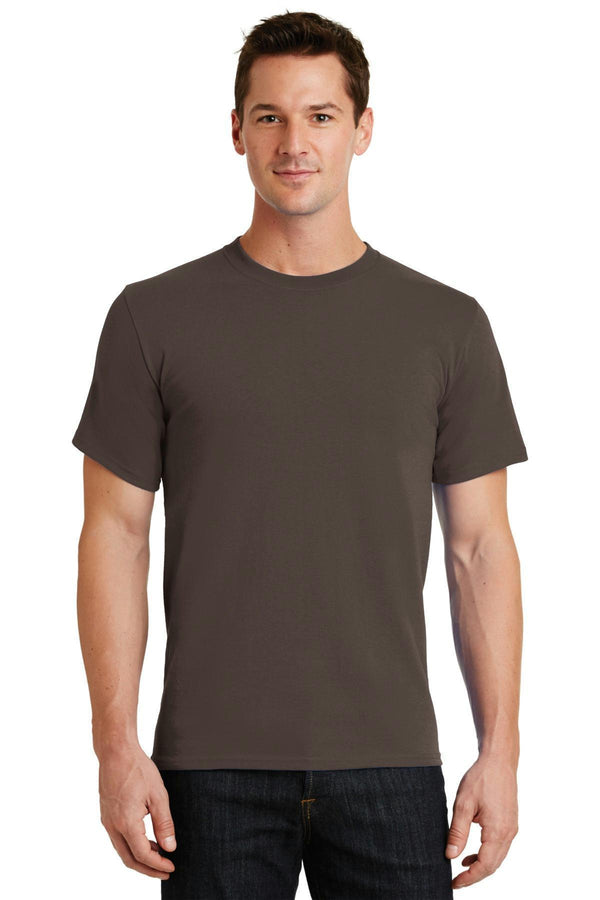 Port & Company - Essential Tee. PC61-T-shirts-Brown-L-JadeMoghul Inc.