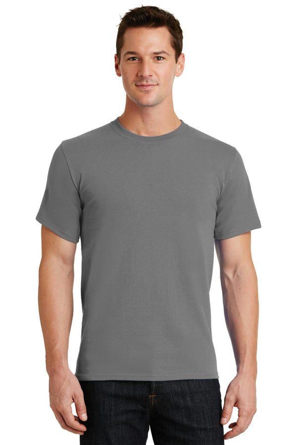 Port & Company - Essential Tee. PC61-T-shirts-Medium Grey-4XL-JadeMoghul Inc.