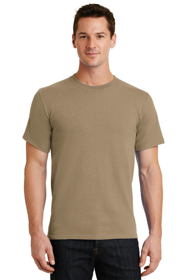 Port & Company - Essential Tee. PC61-T-shirts-Sand-4XL-JadeMoghul Inc.