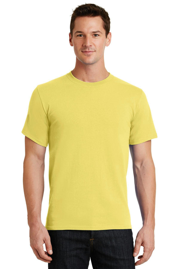 Port & Company - Essential Tee. PC61-T-shirts-Yellow-XL-JadeMoghul Inc.