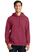 Port & Company Fan Favorite Fleece Pullover Hooded Sweatshirt. PC850H-Sweatshirts/fleece-Garnet-4XL-JadeMoghul Inc.