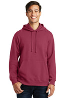 Port & Company Fan Favorite Fleece Pullover Hooded Sweatshirt. PC850H-Sweatshirts/fleece-Garnet-4XL-JadeMoghul Inc.