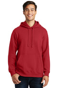 Port & Company Fan Favorite Fleece Pullover Hooded Sweatshirt. PC850H-Sweatshirts/fleece-Team Cardinal-4XL-JadeMoghul Inc.