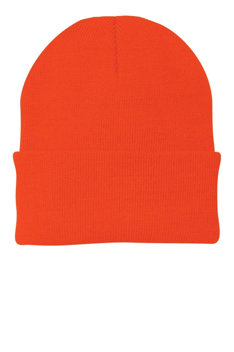 Port & Company - Knit Cap. CP90-Caps-Athletic Orange-OSFA-JadeMoghul Inc.