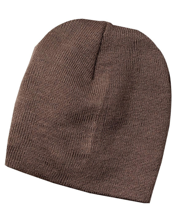 Port & Company - Knit Skull Cap. CP94-Caps-Brown-OSFA-JadeMoghul Inc.