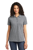 Port & Company Ladies Core Blend Pique Polo. LKP155-Polos/knits-White-4XL-JadeMoghul Inc.