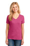 Port & Company Ladies Core Cotton V-Neck Tee. LPC54V-T-shirts-White-4XL-JadeMoghul Inc.