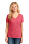 Port & Company Ladies Core Cotton V-Neck Tee. LPC54V-T-shirts-White-4XL-JadeMoghul Inc.