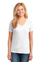 Port & Company Ladies Core Cotton V-Neck Tee. LPC54V-T-shirts-White-4XL-JadeMoghul Inc.