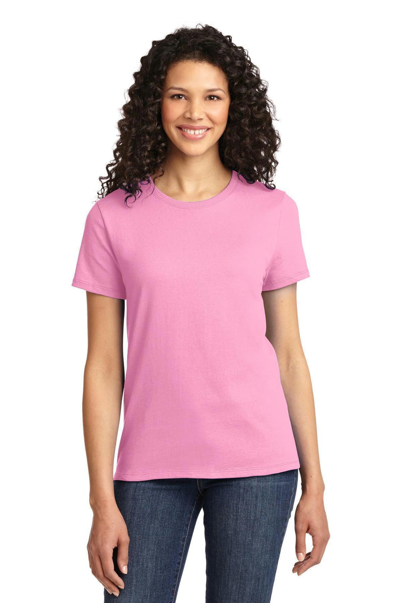 Port & Company - Ladies Essential Tee. LPC61-Ladies-Candy Pink-M-JadeMoghul Inc.