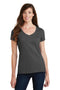 Port & Company Ladies Fan Favorite V-Neck Tee. LPC450V-T-shirts-Charcoal-4XL-JadeMoghul Inc.