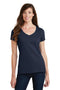 Port & Company Ladies Fan Favorite V-Neck Tee. LPC450V-T-shirts-Deep Navy-4XL-JadeMoghul Inc.