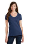 Port & Company Ladies Fan Favorite V-Neck Tee. LPC450V-T-shirts-Team Navy-4XL-JadeMoghul Inc.