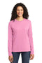 Port & Company Ladies Long Sleeve Core Cotton Tee. LPC54LS-T-shirts-Yellow-4XL-JadeMoghul Inc.