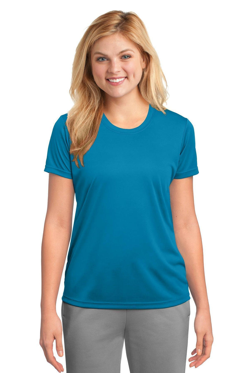 Port & Company Ladies Performance Tee. LPC380-T-shirts-Neon Blue-4XL-JadeMoghul Inc.