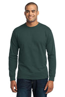 Port & Company - Long Sleeve Core Blend Tee. PC55LS-T-shirts-Dark Green-4XL-JadeMoghul Inc.