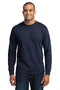 Port & Company - Long Sleeve Core Blend Tee. PC55LS-T-shirts-Jet Black-5XL-JadeMoghul Inc.