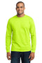 Port & Company - Long Sleeve Core Blend Tee. PC55LS-T-shirts-Safety Green-4XL-JadeMoghul Inc.