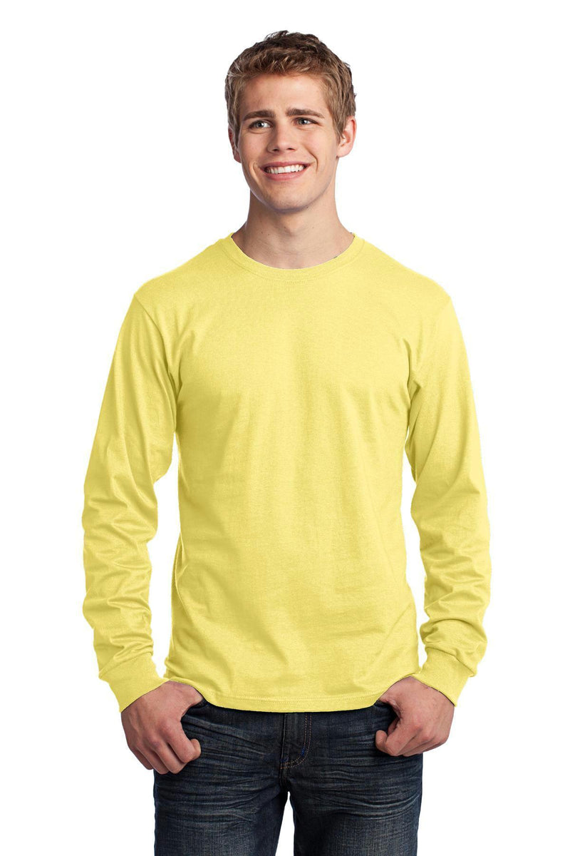 Port & Company - Long Sleeve Core Cotton Tee. PC54LS-T-shirts-Kelly-2XL-JadeMoghul Inc.